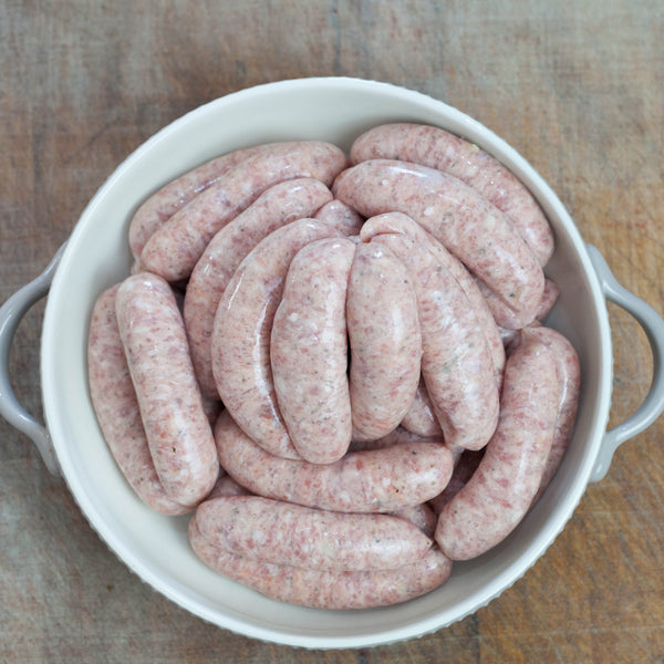 450g Pork & Cracked Black Pepper Sausage - Gluten Free